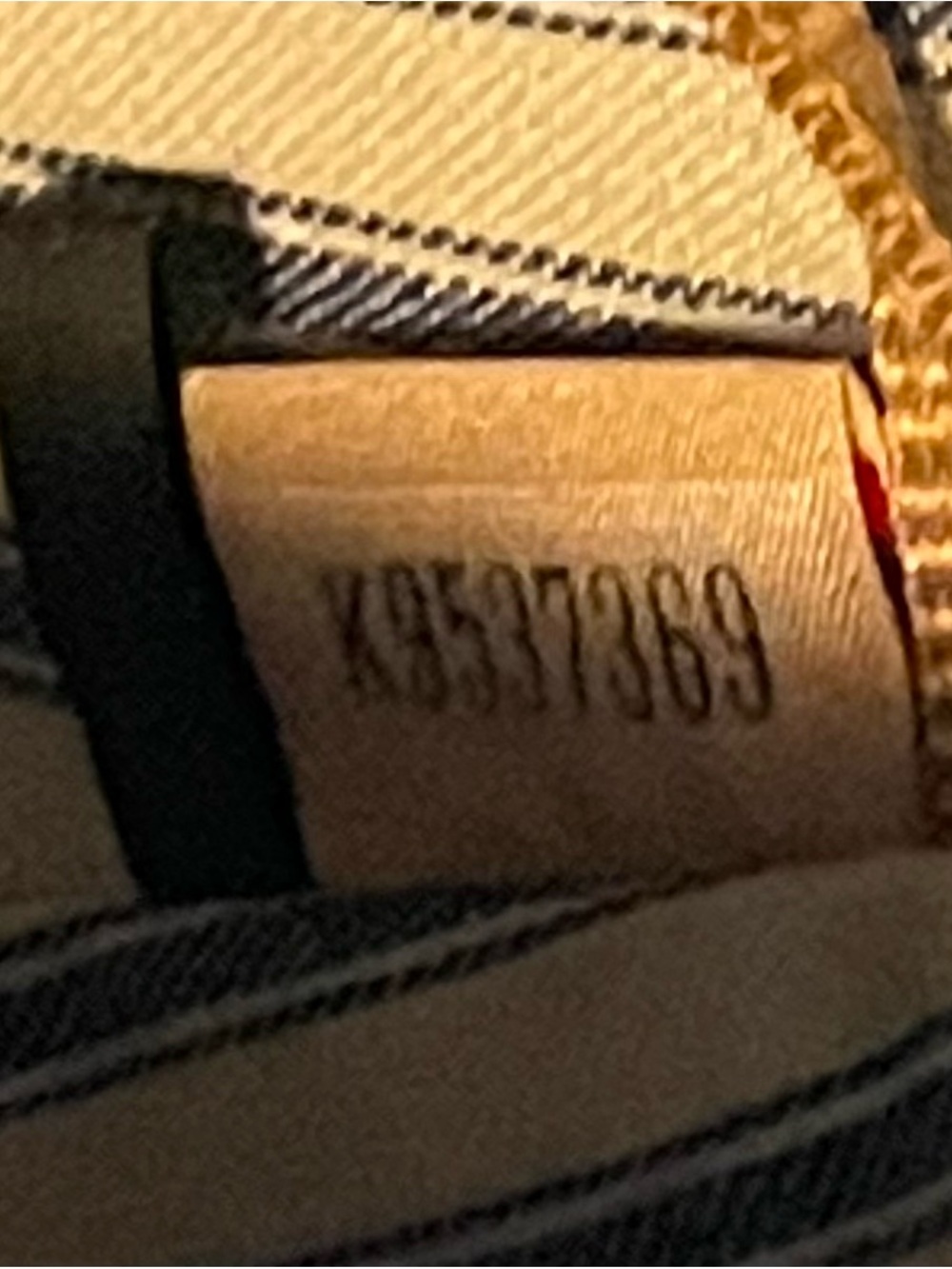 Dooney & Bourke Tan Woven Leather Satchel with Chestnut Trim - Picture 5 of 7